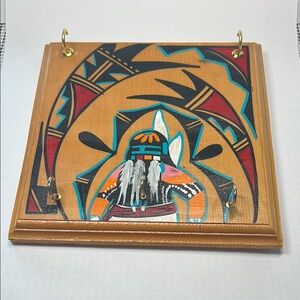 Handcrafted Native American Key Holder.